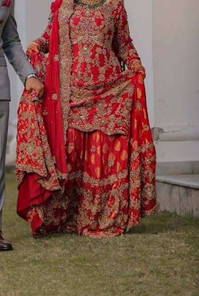 Red Bridal Lehnga 2