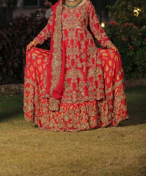 Red Bridal Lehnga 3