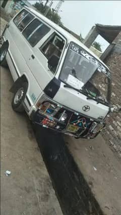 Toyota hiace 1986model registered 1999 desial engine