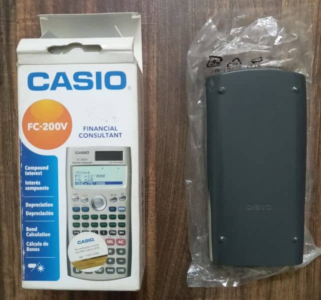 casio financial calculator fc 200 4