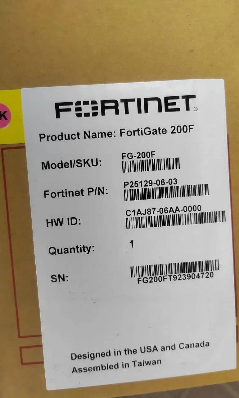 Fortinet | 40f | 60f| 80f| 100f 4