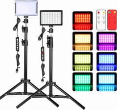 RGB Photography Lighting Kit (2 Packs)  S