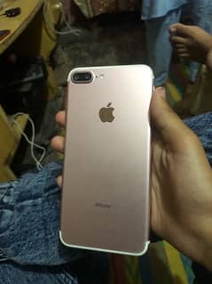 iPhone 7plus  pta approved 128 gb urgent sale