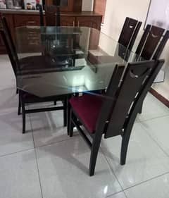 6 Chair Dinning Table