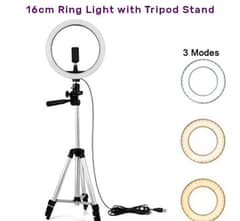 Ring Light With 3110 Stand, 24cm