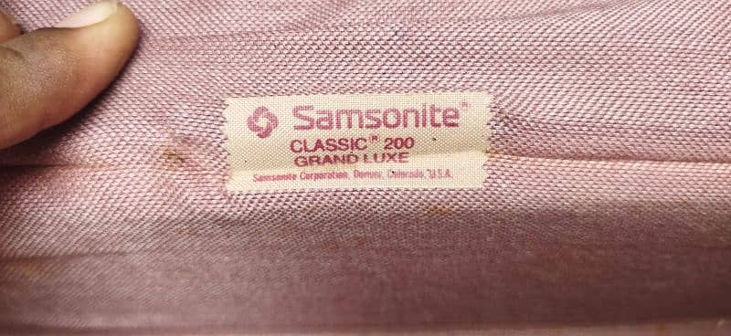 original Samsonite briefcase made in usa 6