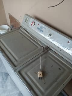 Washing machine with dryer