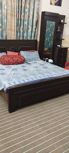 Double bed (mattress) with Dressing