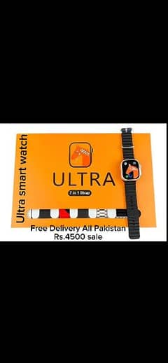 ultra watch 7 in 1. delivery free in 5 days cash on delivery