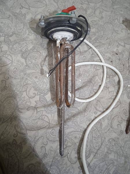 Water heating rod with thermostat control made in Italy 0