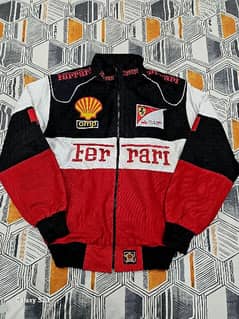 vintage ferrari f1 jacket