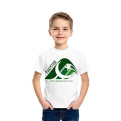 Boy's stitched cotton printed T-shirt