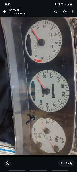 Toyota Ae101 BZ Touring Indus Corolla Blacktop 20v 4age Speedometer 4