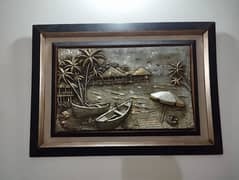 Fiber Carved Wall Hanging Frame