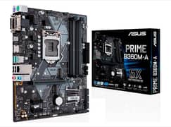 ASUS PRIME B360M-A with i5 9600KF Gaming Combo Samsung 250GB SSD