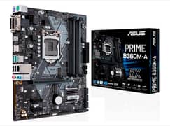 ASUS PRIME B360M-A with i5 9600KF Intel Optane 16GBMemory Gaming Combo 0