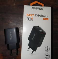 Faster 33W charger