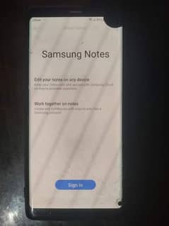 Samsung Galaxy note 8 penal for sell.