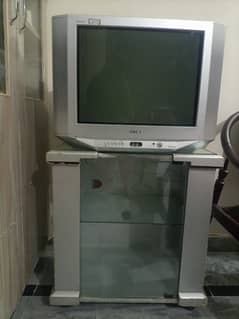 Sony TV with TV trolley