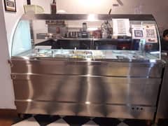 CHILLER SALAD BAR STAINLESS STEEL