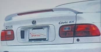 Honda Civic 1992-1995 rear spoiler