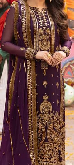 medium size full embroidered original Asim Jofa