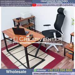 Computer staff Office workstation Table Study Desk Chair