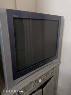 Sony TV with trolley