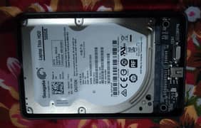 seagate 500 gb hardisk hdd with external case