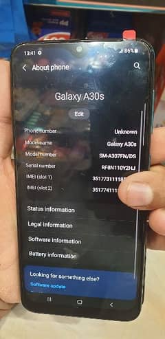 Samsung a30s