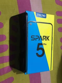 Tecno Spark 5Pro With box and charger 0