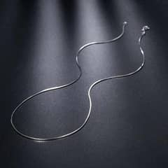 silver snake chain