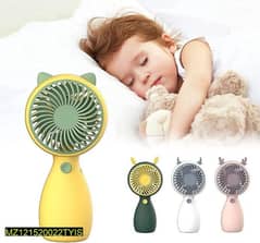 Portable charging fan