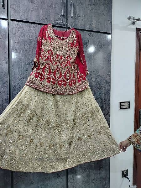 Bridal lehnga  for sale ,,10 /10 condition 1