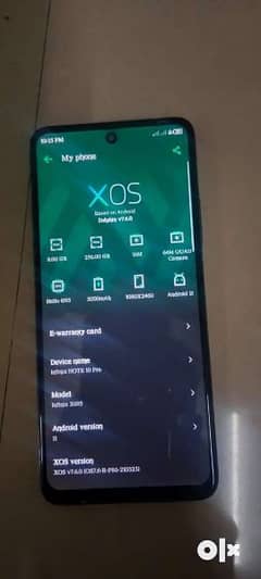 infinix note 10 pro 256