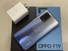 oppo f19 box charger sath ha urgent sale