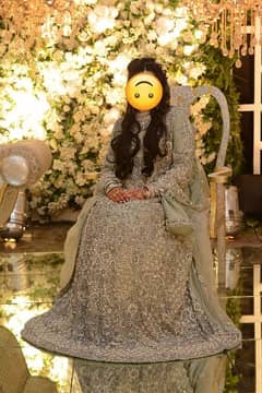 wedding dress/ Walima maxi