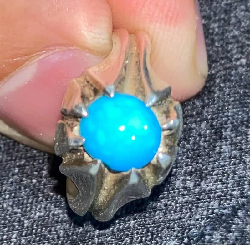 Pure Original Natural Nishapuri Ajami Turquoise Feroza AAA Grade 0