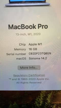 macbook pro m1 16/256