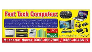 Fast Tech Computerz shop. Computerz laptops accessories available