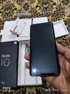 mi note 10 pro 12ram 256gb box back carkt