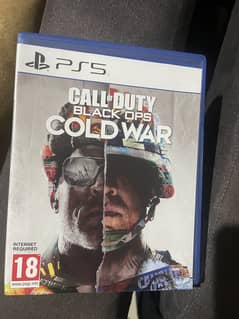 Call of duty Cold War Ps5