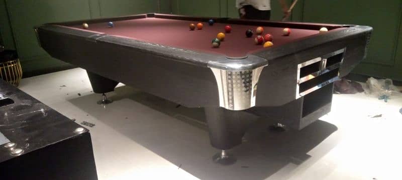 All Snooker Table Available Star/Wiraka/Shender/American/Rasson/Cues 3