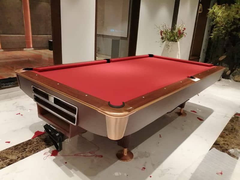 All Snooker Table Available Star/Wiraka/Shender/American/Rasson/Cues 9