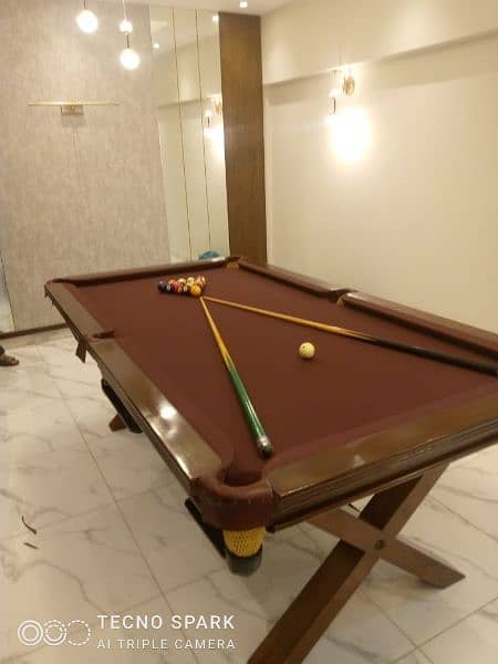 All Snooker Table Available Star/Wiraka/Shender/American/Rasson/Cues 15