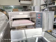 conveyor oven gasro letst model 18" big chamber pizza oven dough mixer 0