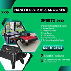 Snooker | Football Games | Table Tennis | Pool | Carrom Board | Sonker