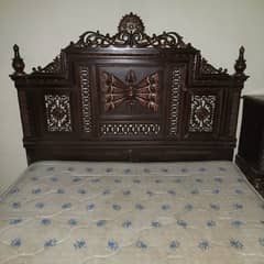 Bed Set with side tables and dressing table