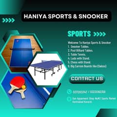 Table Tennis | Football Games | Snooker | Pool | Carrom Board | Sonker