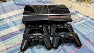 PS3 512gb with 4 Controllers and 33 games